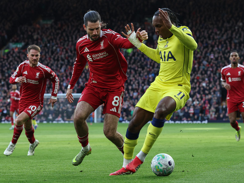 พรีเมียร์ลีก อังกฤษ : ลิเวอร์พูล 1-1 สเปอร์ส