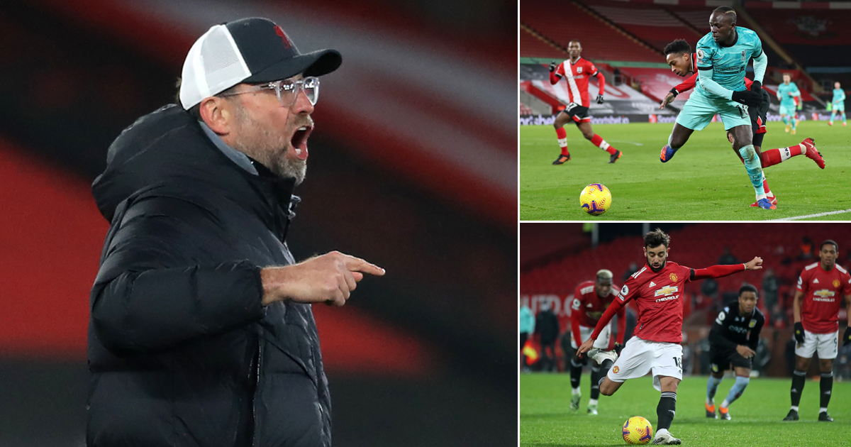 Klopp tipped Man United after Liverpool did not lose a penalty.  South Hampton