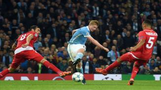 แมนฯ ซิตี้ 2-1 เซบีย่า : เดอ บรอยน์ ซัดชัยท้ายเกม